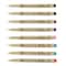 Pigma® Micron® Fine Line Pen Set, 05 Assorted Colors 8 Count
